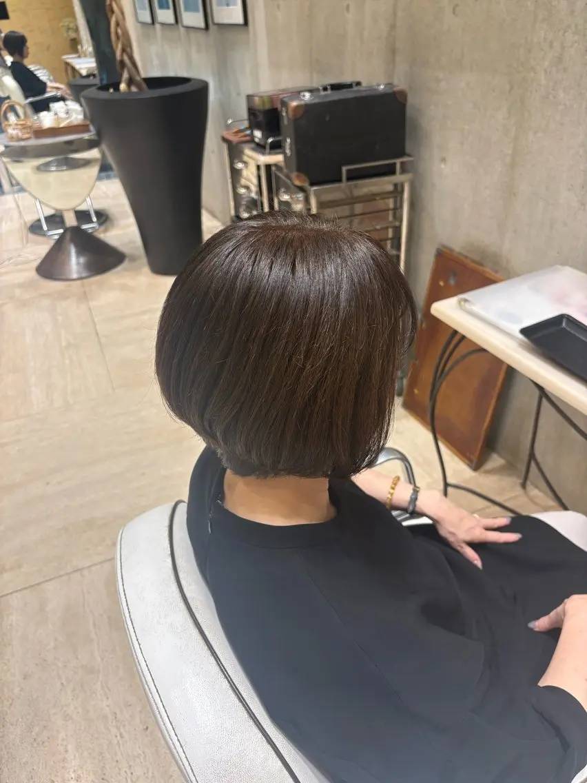 ショート カラー 桜栄 ほのかのヘアスタイル