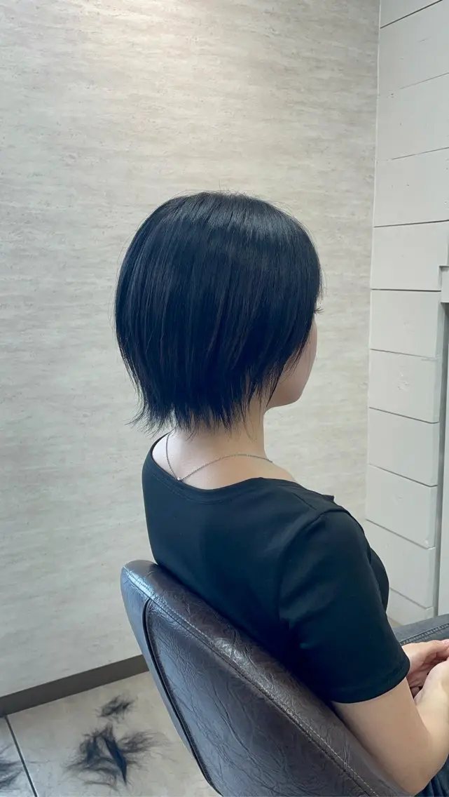 ショート カラー カット ヘアカラー トリートメント 似合わせ/前髪カット /店長 村上直也のヘアスタイル
