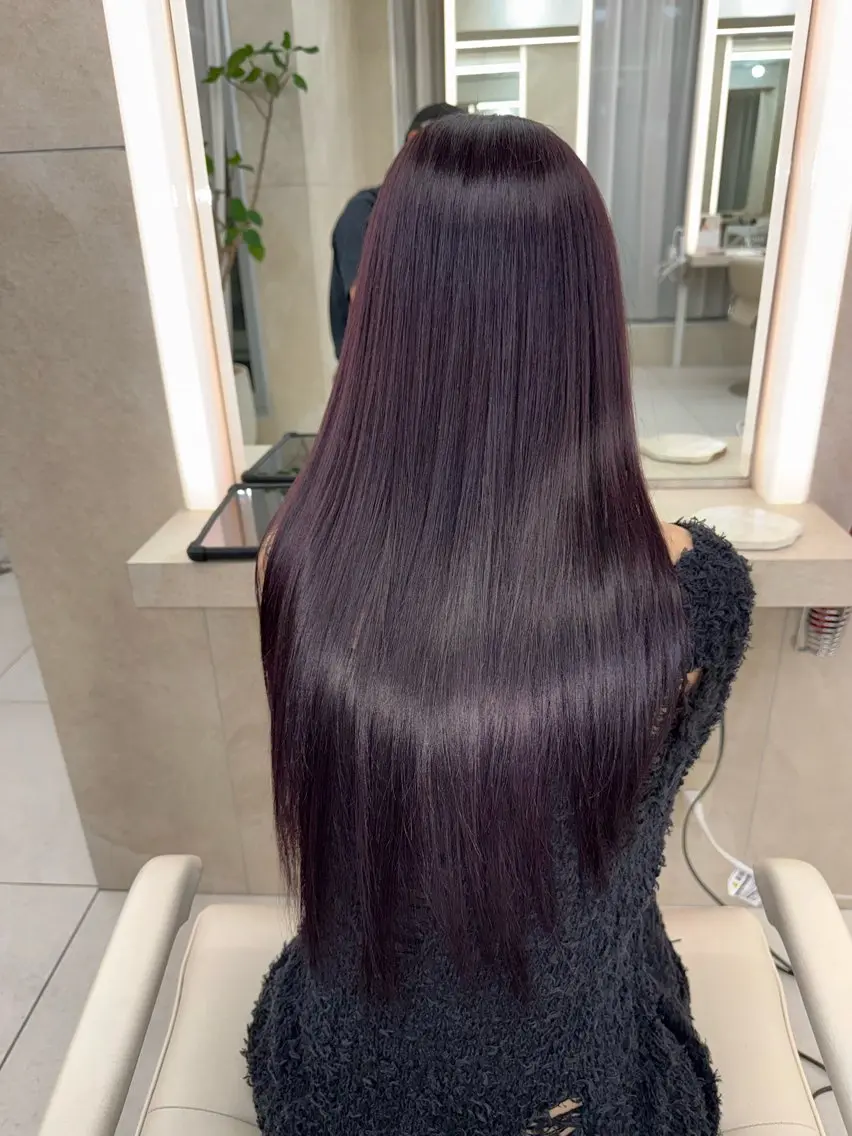 ロング 名古屋/レイヤー 島原 由璃のヘアスタイル