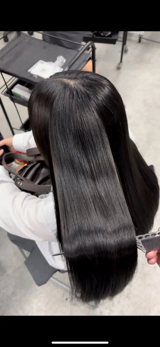 ロング 🪽直毛男子の救世主 🪽フェザーパーマのヘアスタイル