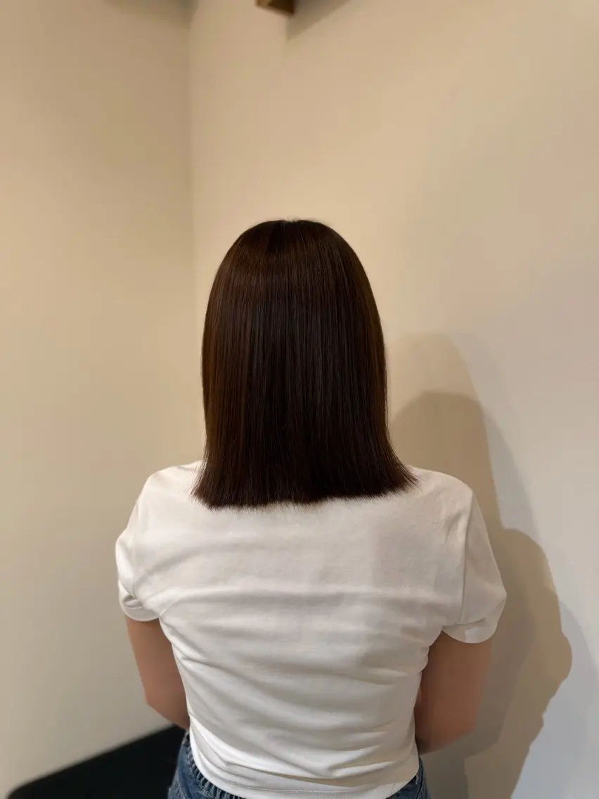 カラー カット ヘアカラー トリートメント ヘッドスパ 💇🏻‍♀️結/ 川崎美容師のヘアスタイル