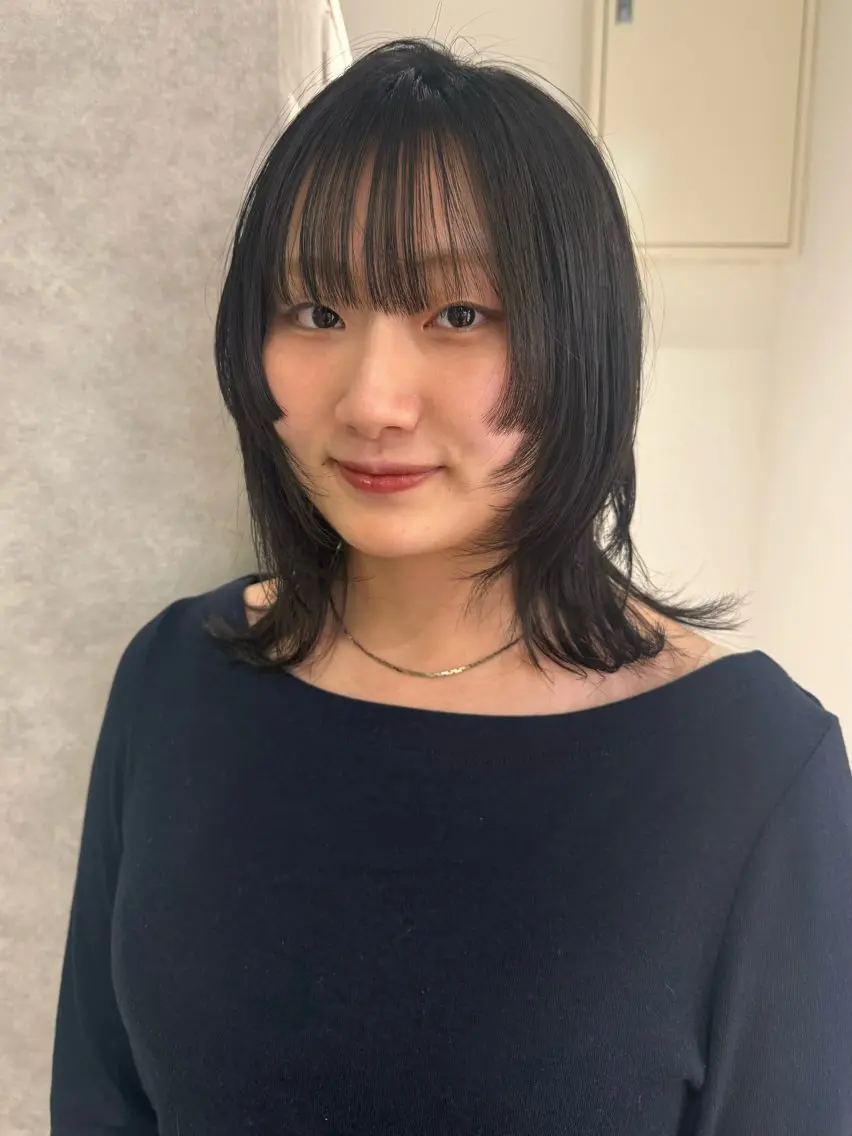ミディアム 🍓mito/ ブリーチ/カラー🍓のヘアスタイル