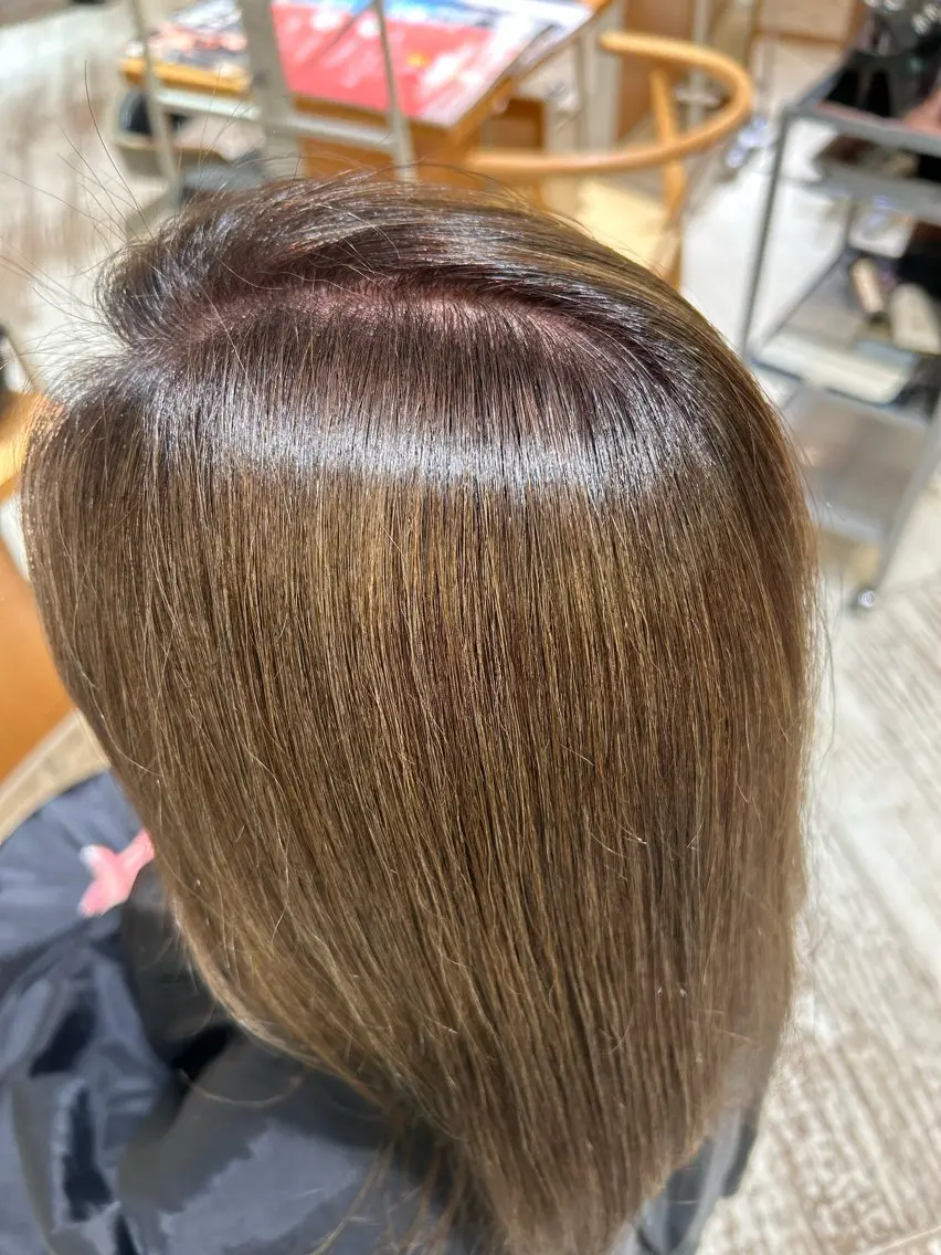 カラー イルミナカラー 似合わせショート✨ KIMIYOのヘアスタイル