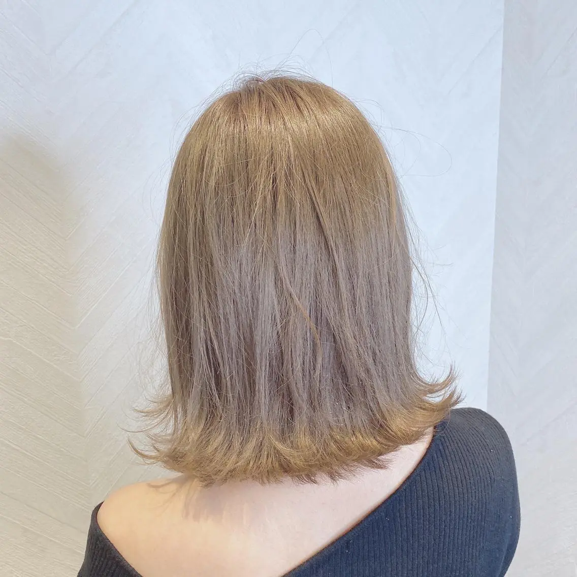 ミディアム カット ヘアカラー トリートメント 🌟モテ髪ショート 🌟店長　津賀涼のヘアスタイル