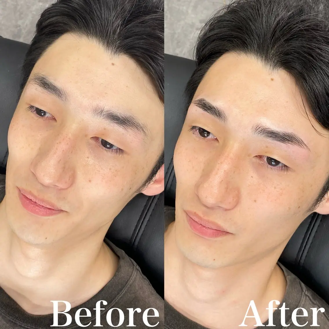 メンズ アイブロウ ワックス脱毛 眉カット メンズ眉毛専門柏 Re:gidSATUの眉毛・アイブロウイメージ