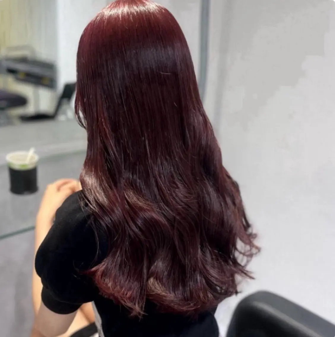 ロング カラー 🫧うる艶トレンド 🫧透明感カラーのヘアスタイル