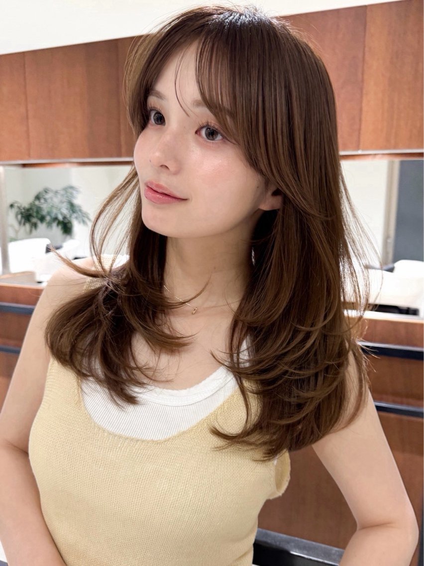 カラー JIL BLAN千葉 リンのヘアスタイル