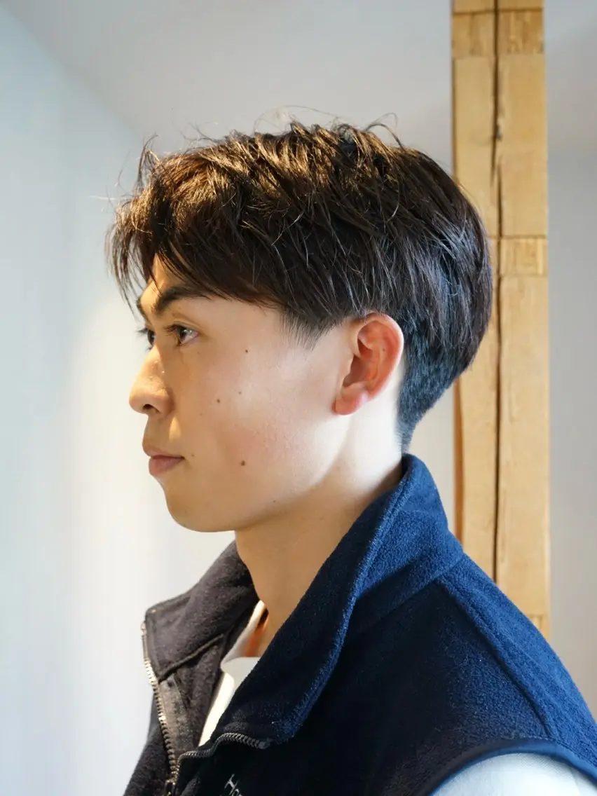 ショート メンズ メンズパーマ シャドーパーマ カット メンズの悩み/南浦和 /再現性◎kaitoのヘアスタイル