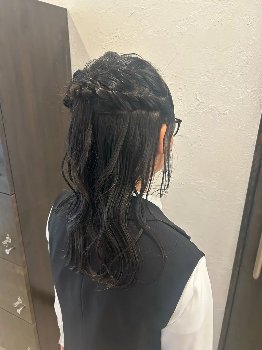 セミロング ヘアアレンジ ヘアセット arrange♡彡 / mokaのその他イメージ