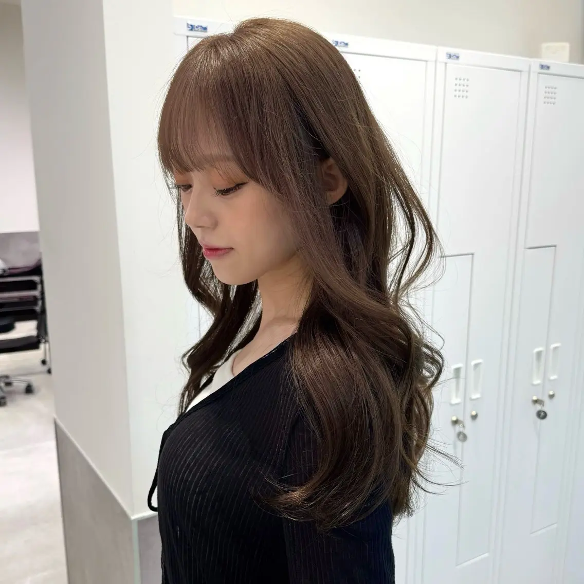 ロング くびれヘア 韓国風ヘア レイヤーカット 韓国系支持率No.1 レイヤー特化/きょうのヘアスタイル