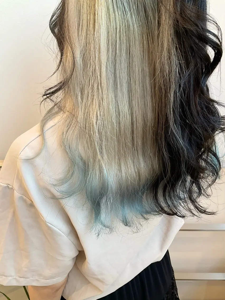 ロング カラー ヘアカラー トリートメント ヘアセット yoshi ☆のヘアスタイル