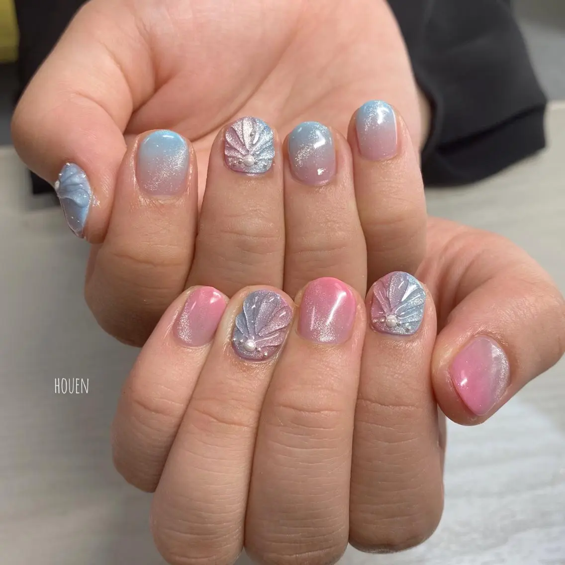 ネイル マグネットネイル I pinknail 韓国風·持ち込み専門のネイルデザイン