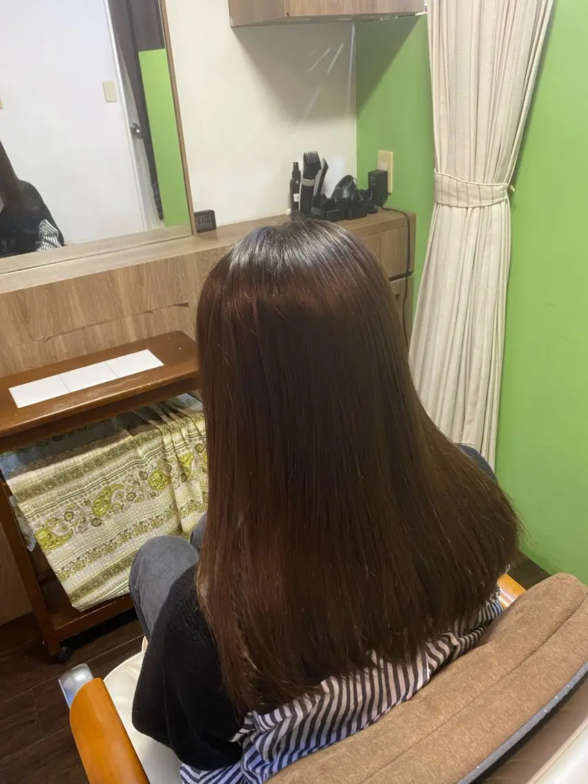 セミロング カラー ヘアアレンジ 20代〜40代 大塚🌱松原大将のヘアスタイル