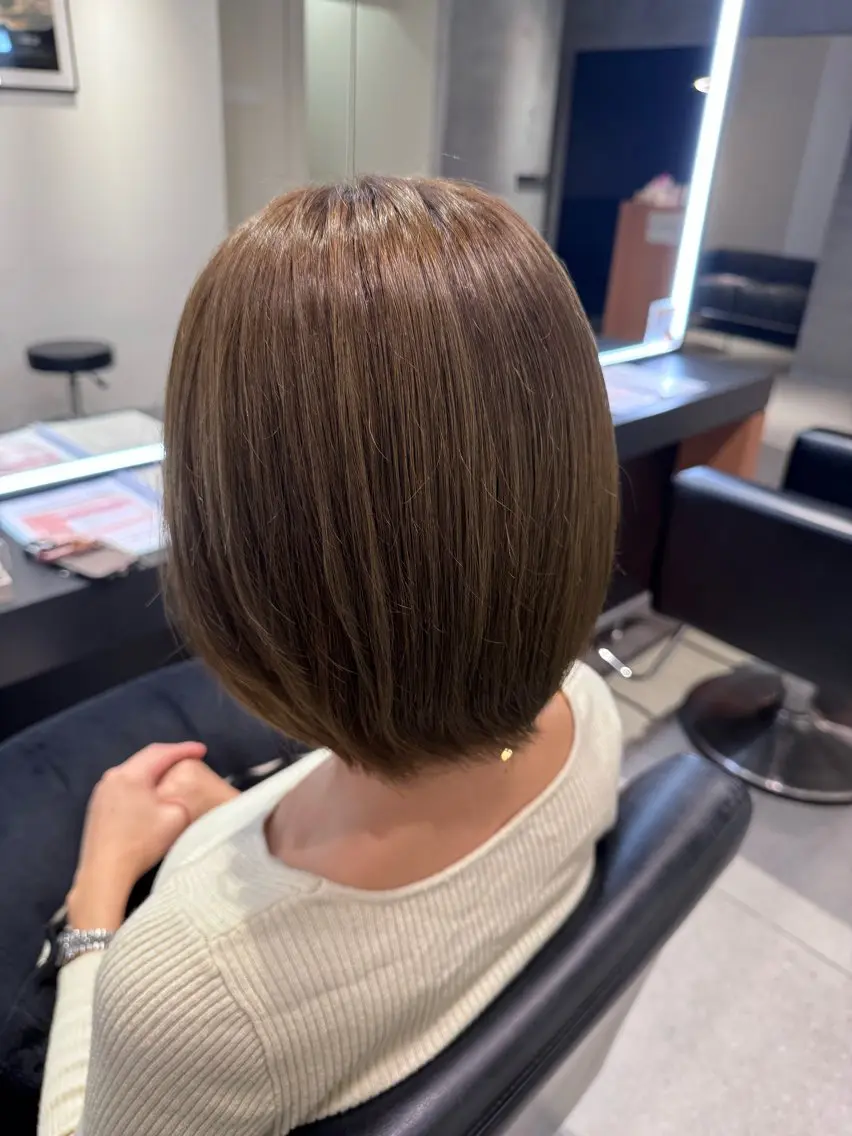 カラー ヘアカラー KOUYU(ému) 伏見/カラーモデルのヘアスタイル