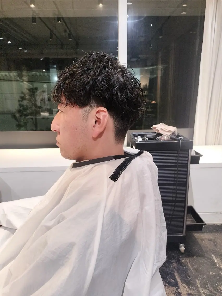 👦🏻5名様限定👦🏻メンズ/刈り上げスタイル+髪質改善トリートメントの写真