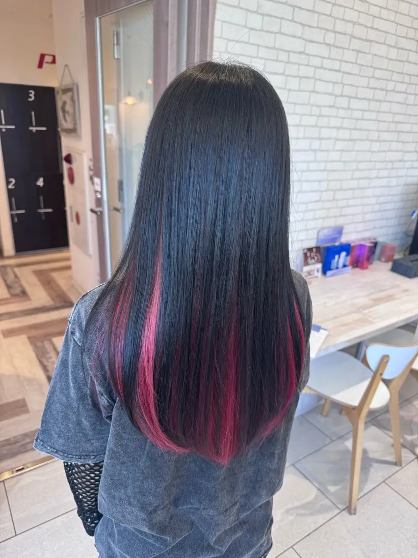 ロング カラー ヘアカラー トリートメント 仙台×ブリーチ 斎藤相慶のヘアスタイル