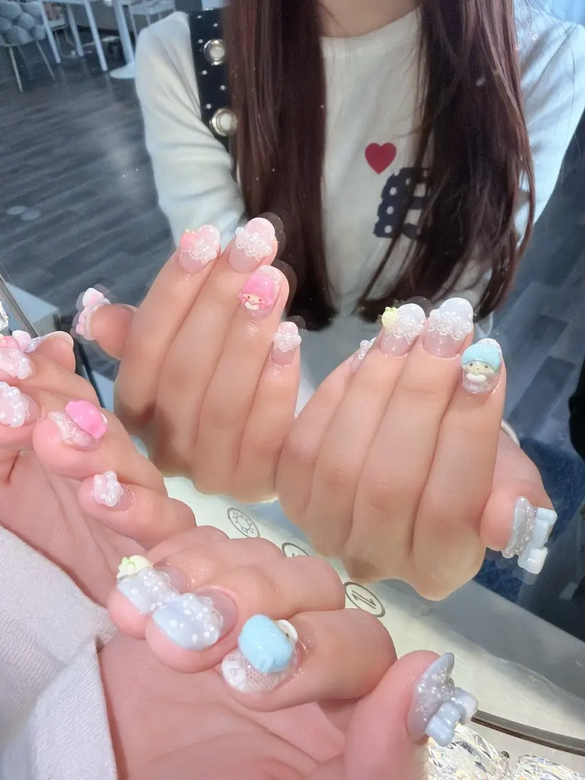 ネイル ハンドネイル rena💖 岐阜ネイルのネイルデザイン
