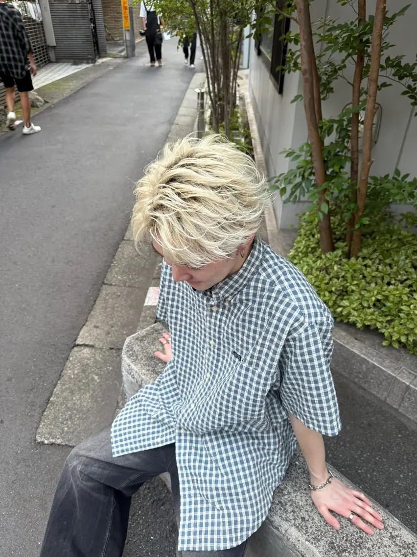 メンズ ヘアセット XeRo渋谷 Soraのヘアスタイル