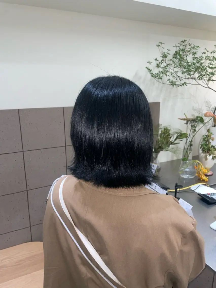 ミディアム カラー ヘアカラー JURI /HUIのヘアスタイル