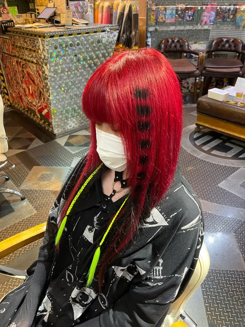 セミロング カラー ヘアアレンジ メンズ カット ヘアカラー KOYA コヤのヘアスタイル
