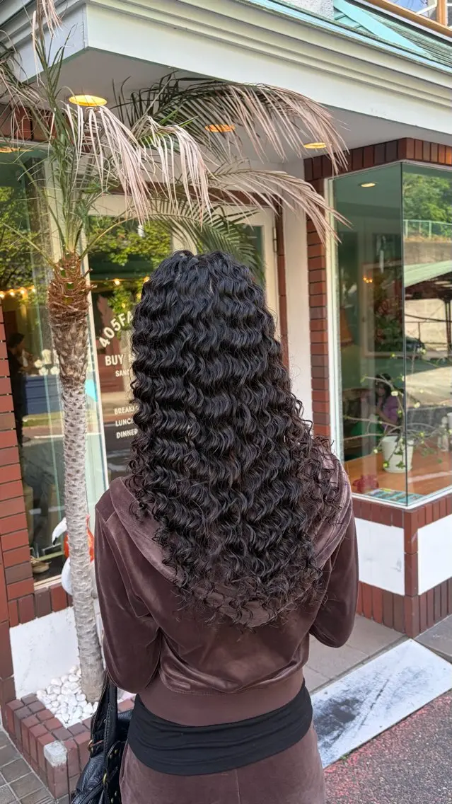 パーマ パーマ 水野 明羽のヘアスタイル