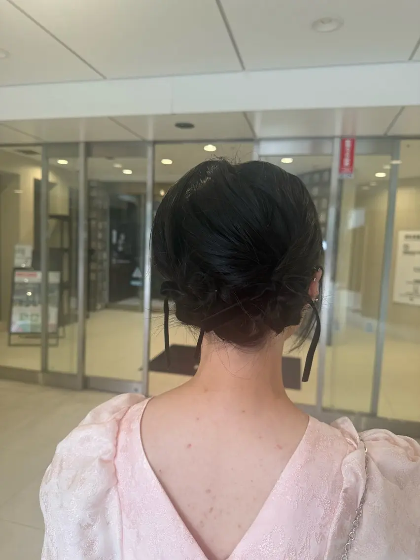 ヘアアレンジ ヘアセット専門 松永香代子のヘアスタイル