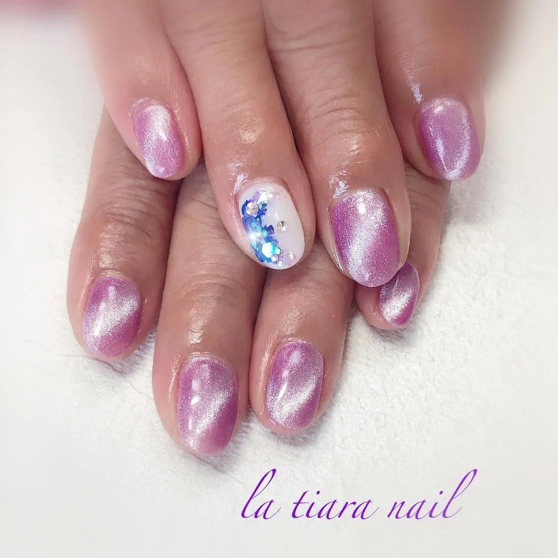 ネイル Blue bird  nailのネイルデザイン
