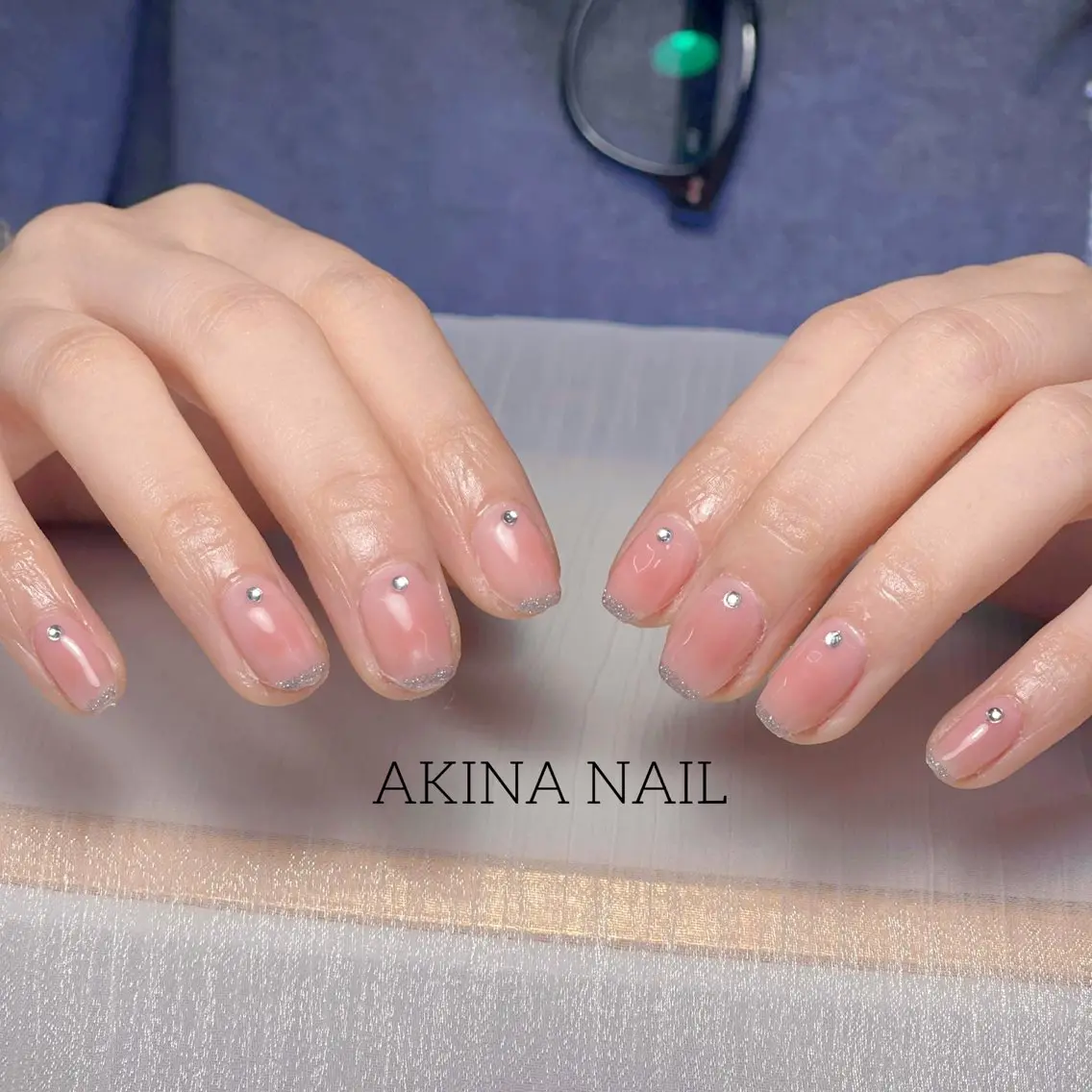 ショート ハンドネイル Akina Nail 亀戸のネイルデザイン