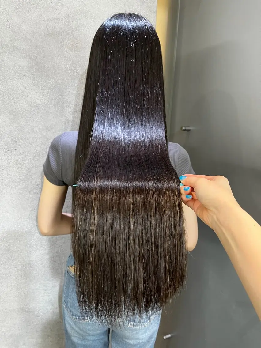 ロング 髪質改善南船場店 藍のヘアスタイル