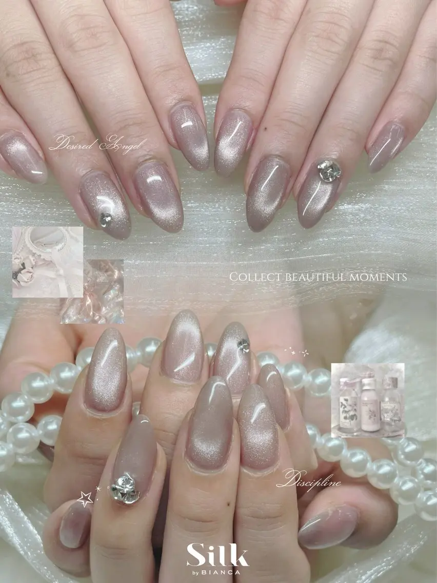 【10月限定🩵】マグネットネイル¥7650→7000✨の写真