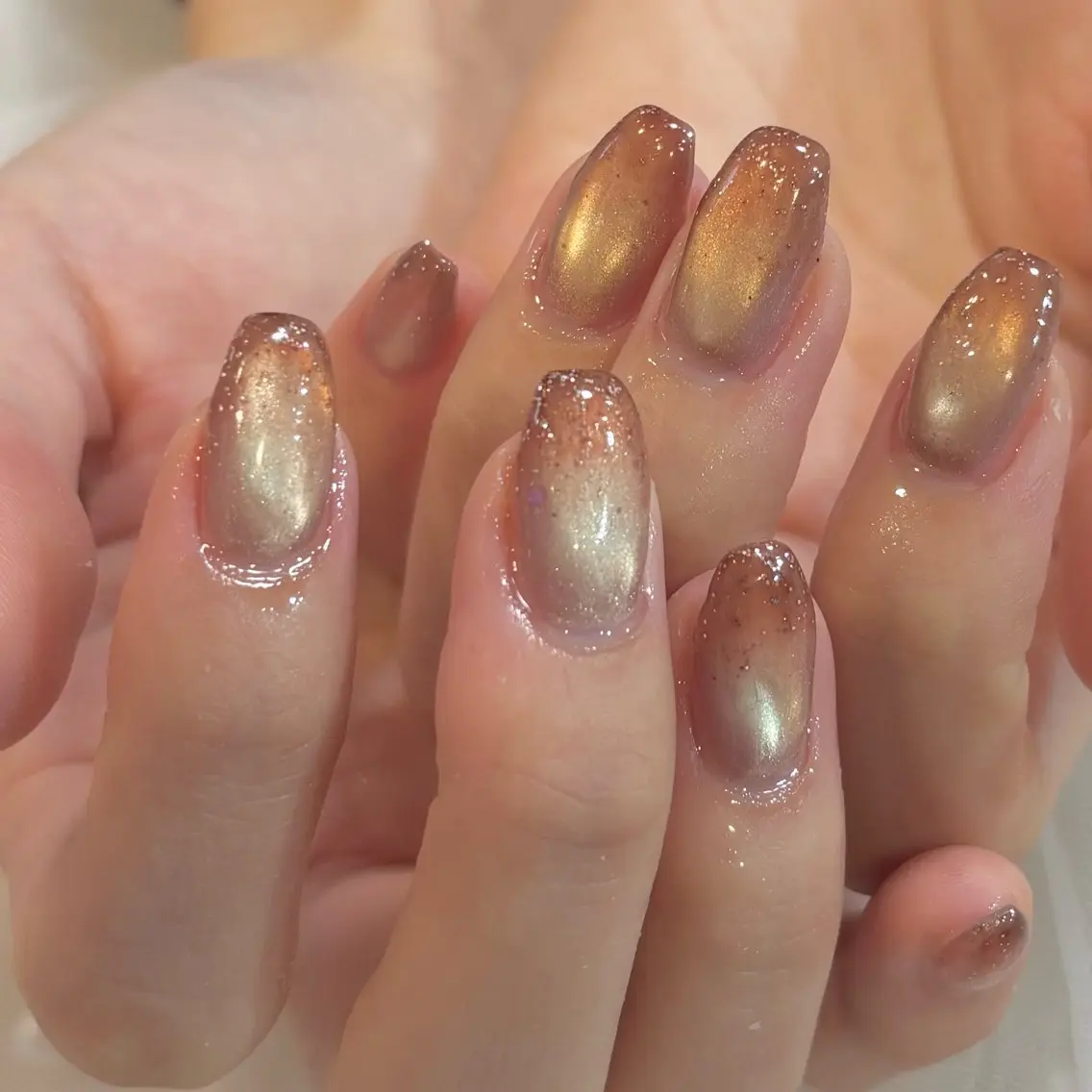 セミロング ハンドネイル lala room.のネイルデザイン