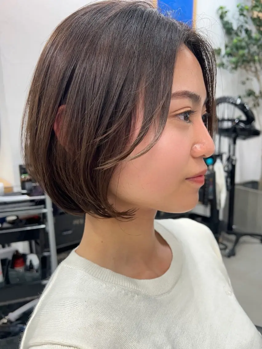 ショート 🎀 のえか/ハイ トーン/ピンク🤍のヘアスタイル