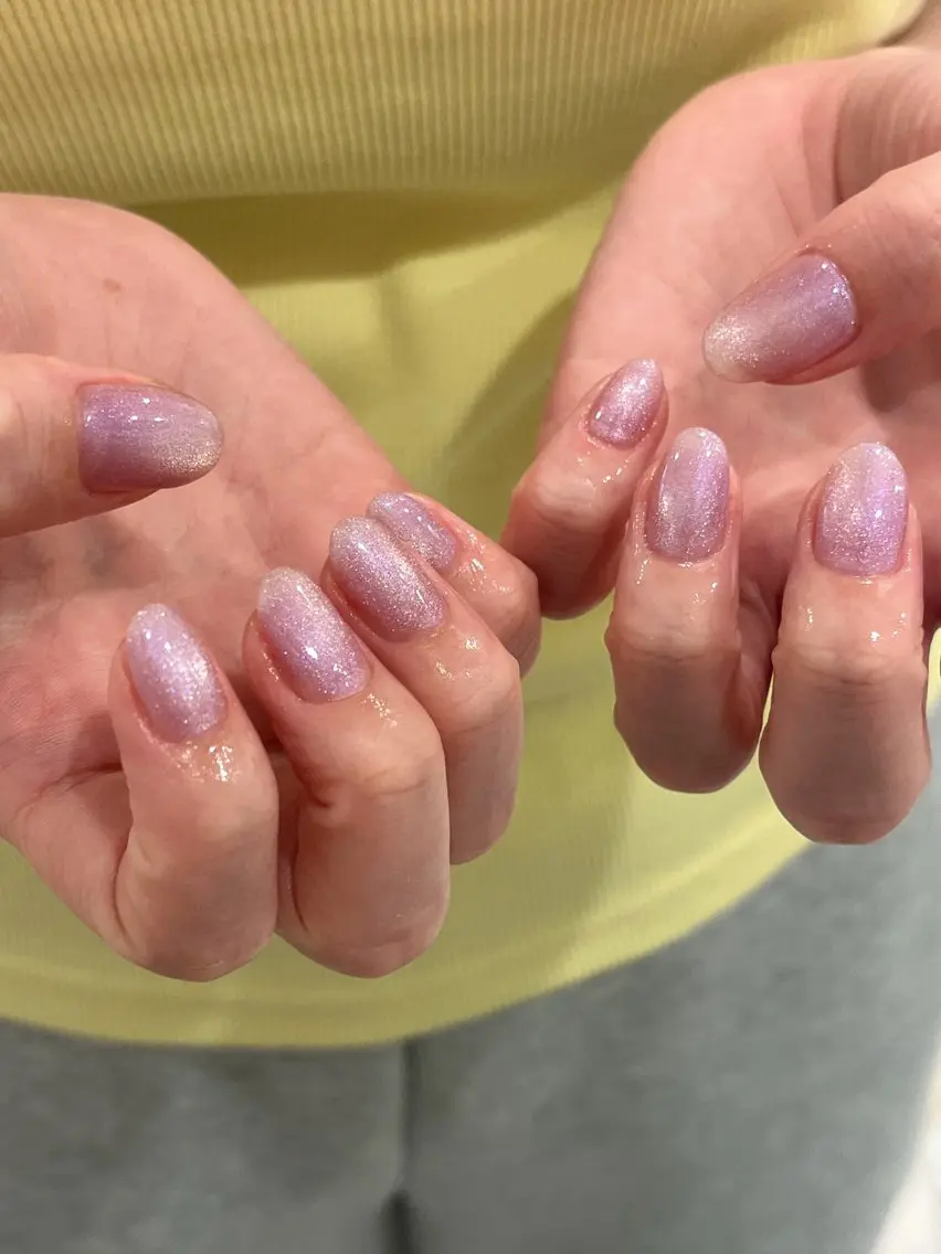 ネイル マグネットネイル ハンドネイル Kaede : 韓国ネイル🎀のネイルデザイン
