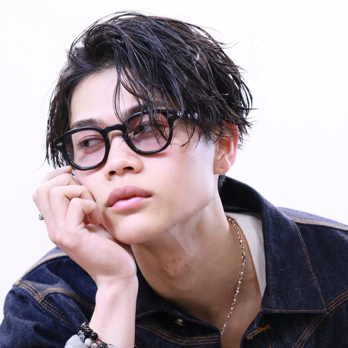 ミディアム パーマ メンズ ミディアムパーマ メンズパーマ カット パーマ トリートメント ヘアセット お悩み×垢抜け特化 KAYA/渋谷のヘアスタイル