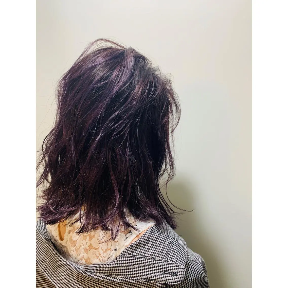 カラー バイオレットカラー 杉山 憂人のヘアスタイル