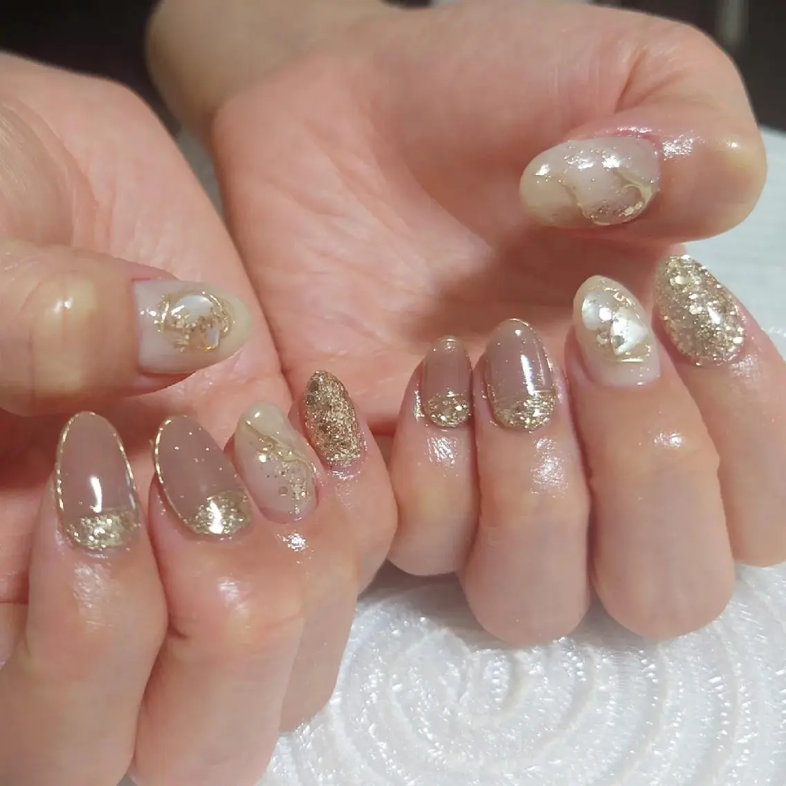 ネイル ニュアンスネイル NailSalon Kotillのネイルデザイン
