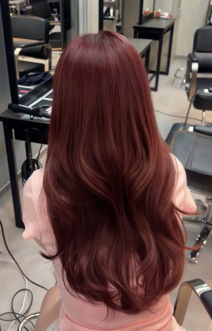 ロング カラー みのり ワンホンヘア🕊️のヘアスタイル