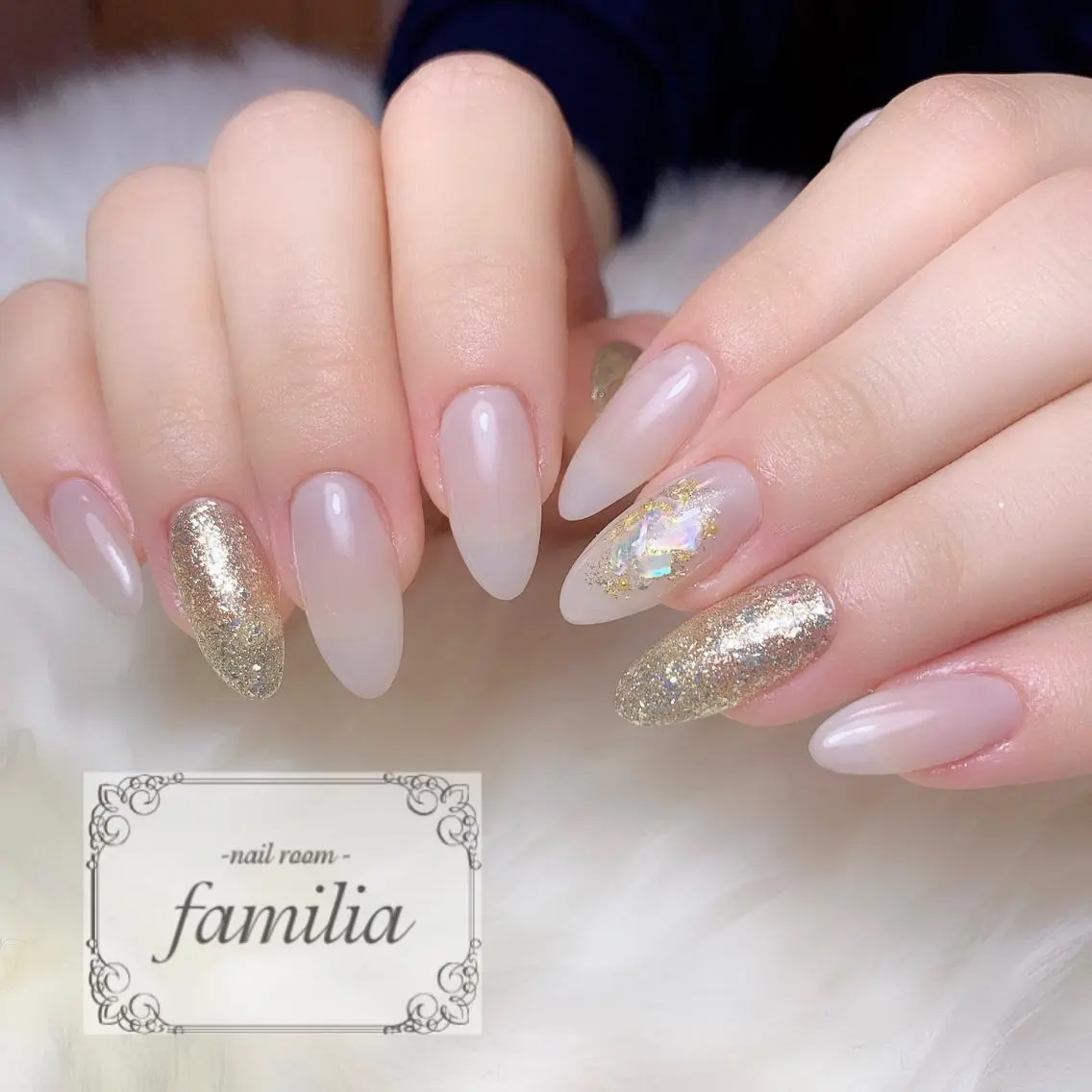 ネイル アートネイル ブラウン -nailroom- familiaのネイルデザイン