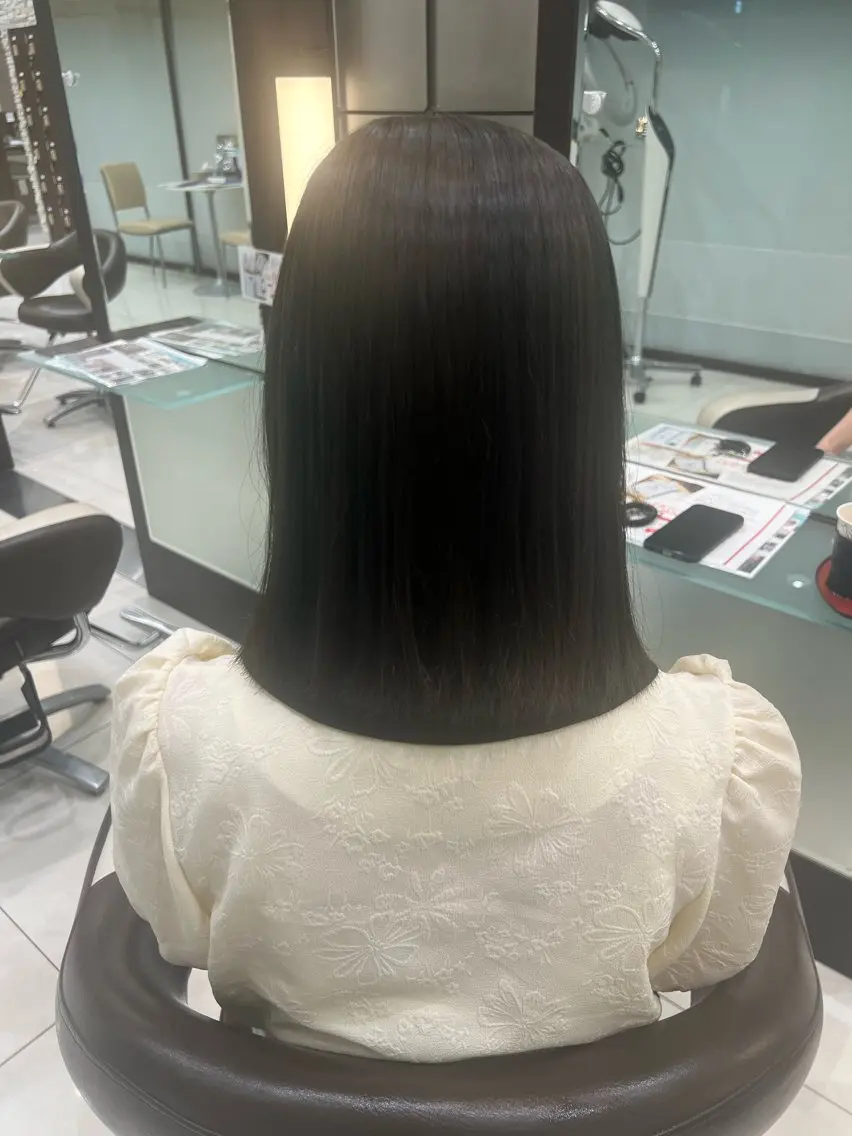 似合わせカット+ハホニコトリートメント💫🫧の写真