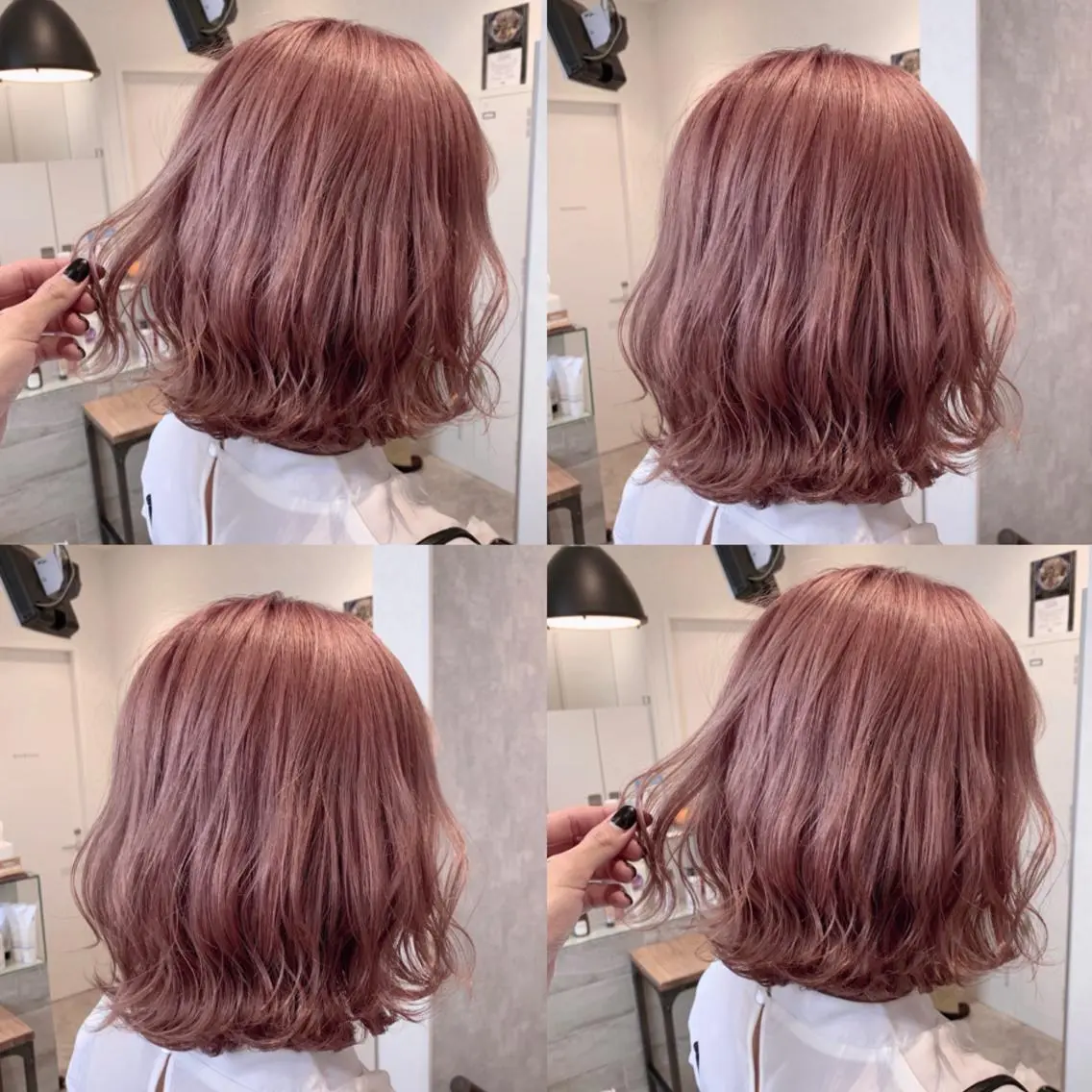 ミディアム カラー HAREru. モデル募集【戸塚】のヘアスタイル