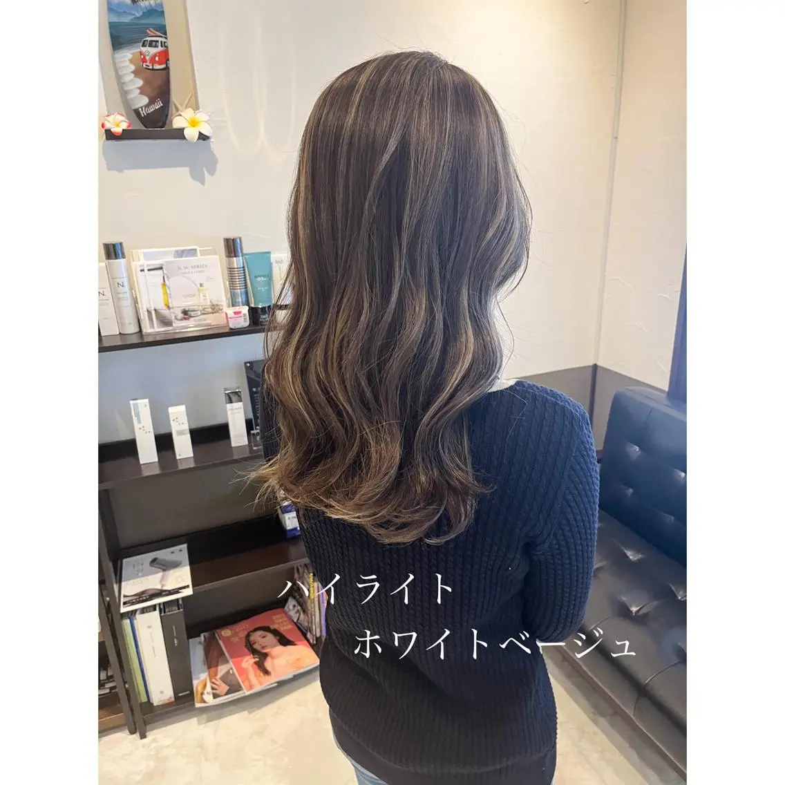 ロング カラー 坂井田 浩樹のヘアスタイル