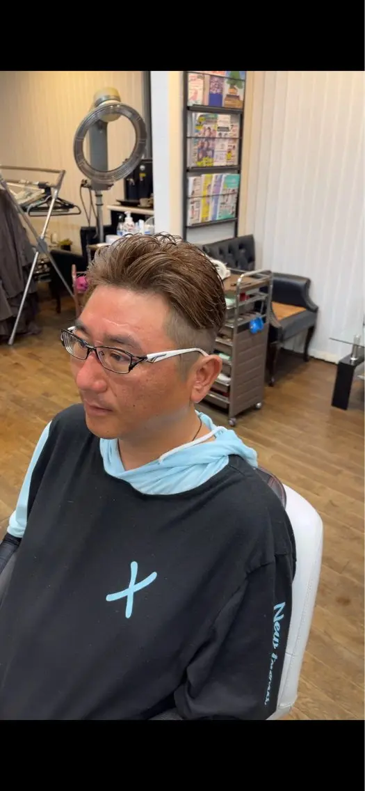 ショート メンズ カット 菅野 誠のヘアスタイル