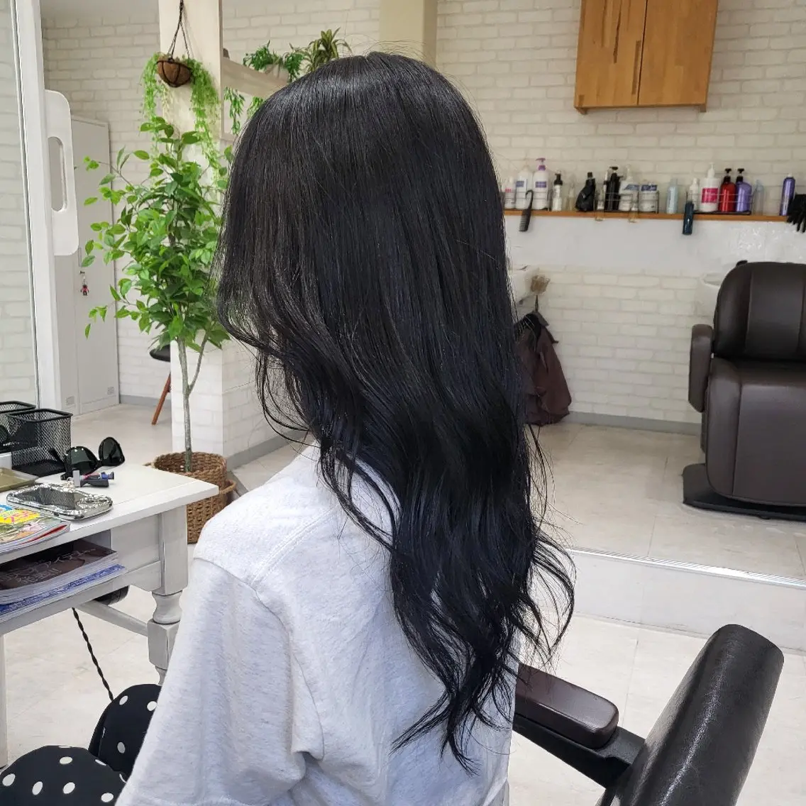 ロング カラー カット ヘアカラー ヘアーサロン サニーのヘアスタイル