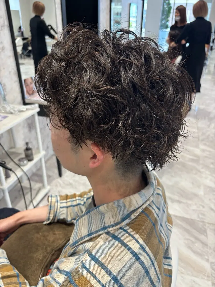パーマ メンズ メンズパーマ×清潔感 金田恭平のヘアスタイル