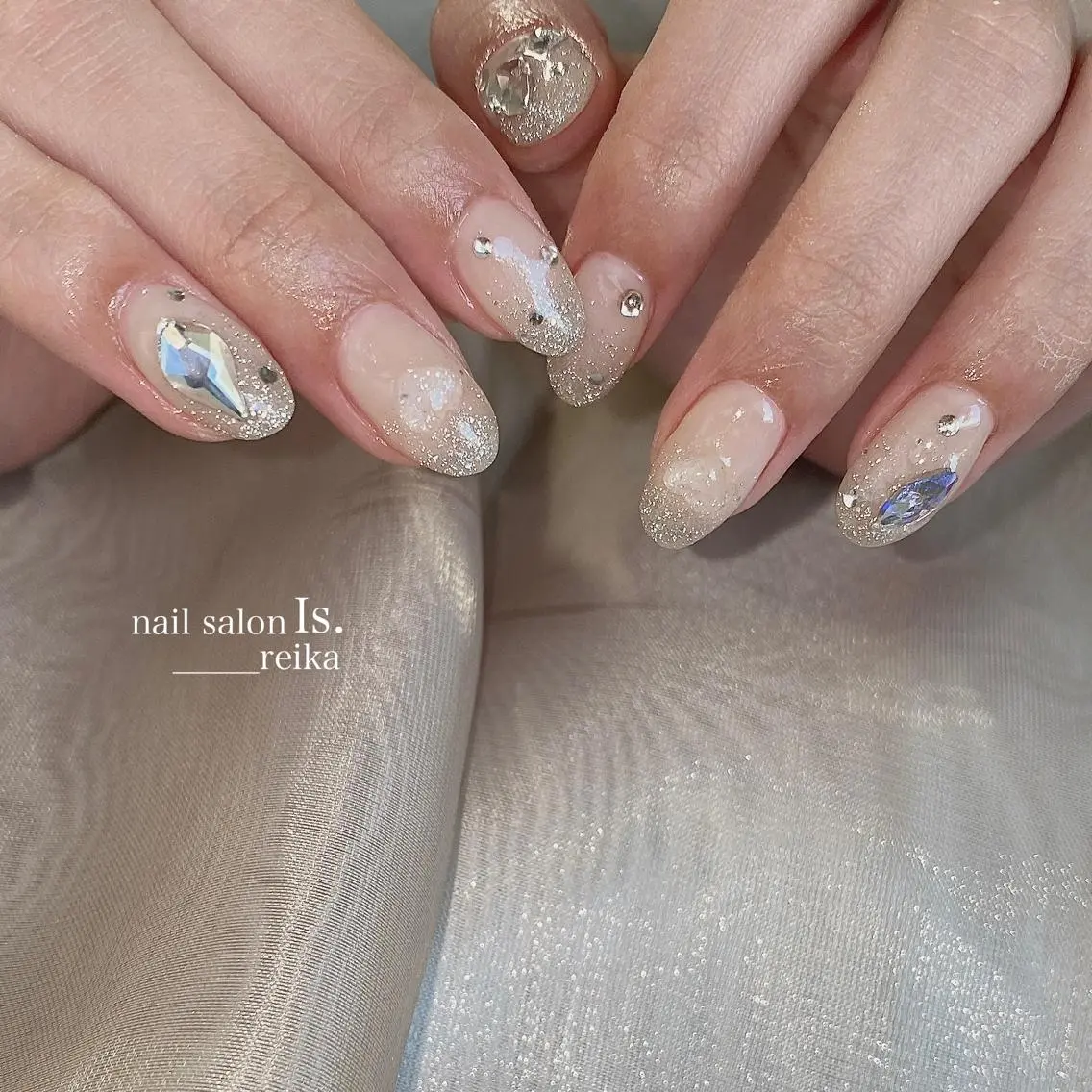 ネイル キラキラネイル nail salon Is.  reikaのネイルデザイン