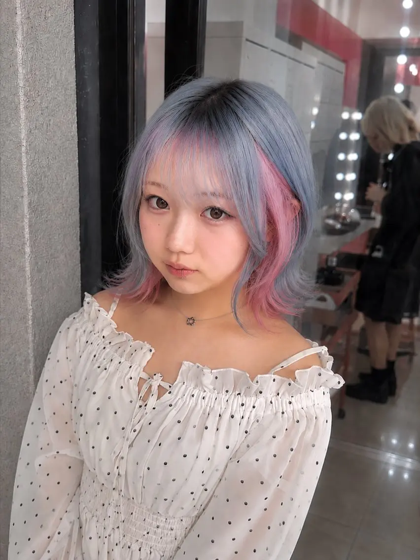 ショート カラー カット ヘアカラー トリートメント 🦋色落ちまで綺麗に 🦋KOKIのヘアスタイル