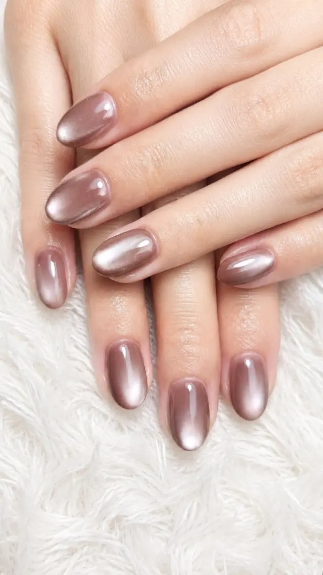 ネイル マグネットネイル ハンドネイル Whitebase nailのネイルデザイン