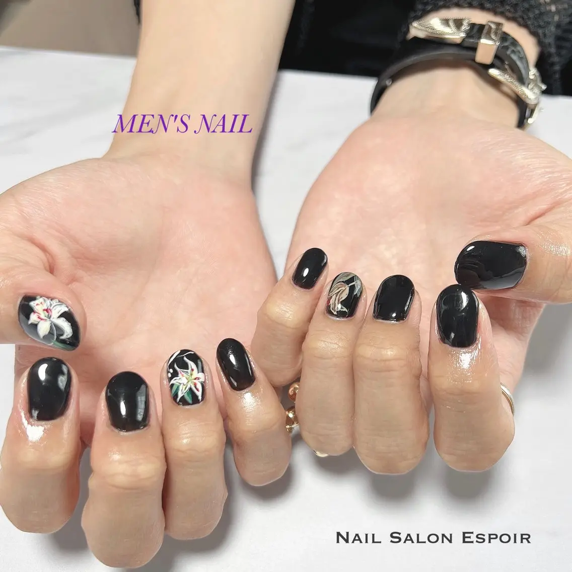 ネイル ワンカラーネイル Nail Salon Espoirのネイルデザイン
