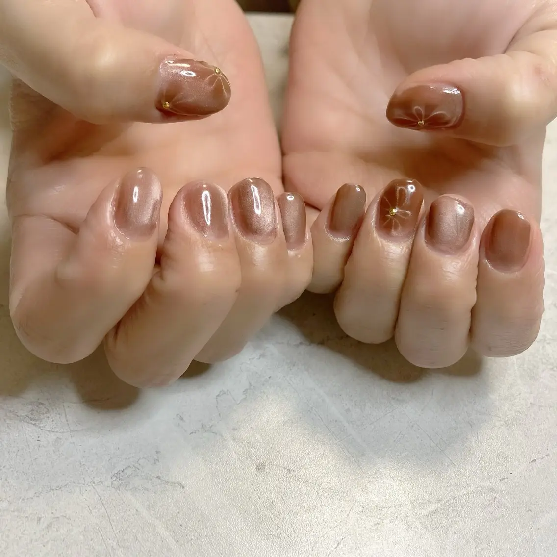 【モデル料金】ハンド　マグネットワンカラーの写真