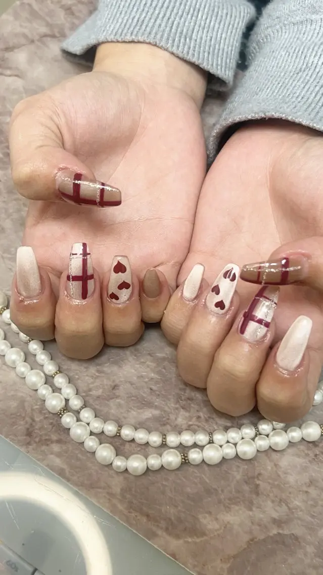 ネイル アートネイル マグネットネイル Will nail salonのネイルデザイン